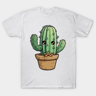 Nice lovely cactus in a pot. T-Shirt